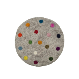 "Spotty" Filz Untersetzer rund, ca. 20 cm,...