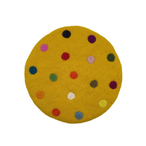 "Spotty" Filz Untersetzer rund, ca. 20 cm,...