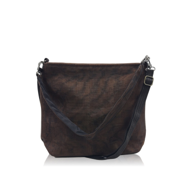 Schulter-Tasche Lily Mokka