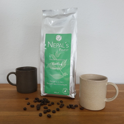 Nepals Finest Kaffee gemahlen, 500g (bio)