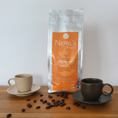 Nepals Finest Espresso gemahlen, 500g (bio)