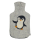 Wärmflaschenüberzug Pinguin, hellgrau (2,0l)