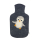 Wärmflaschenüberzug Pinguin, anthrazit (2,0l)