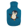 Wärmflaschenüberzug Pinguin, türkis (2,0l)