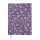 Notizbuch A5, violett/natur